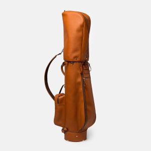 golf bag handmade leather