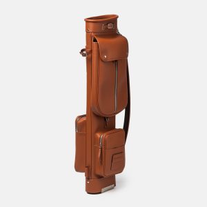 golf bag handmade leather